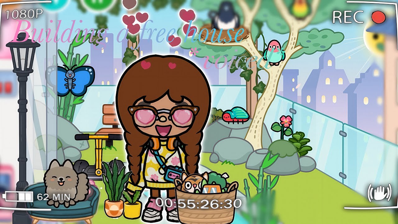 Making a free house * voiced*🍪🧋💗😝￼￼