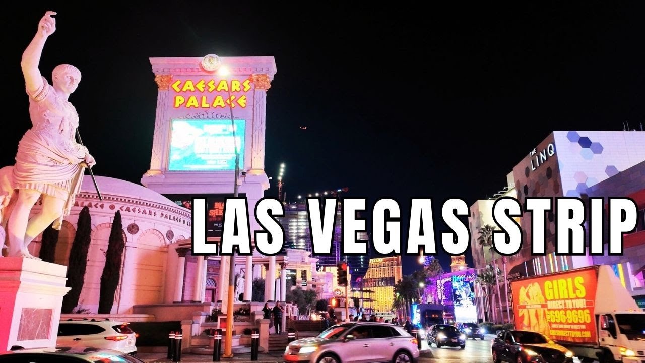 Busy Friday Night On The Las Vegas Strip In January 2026