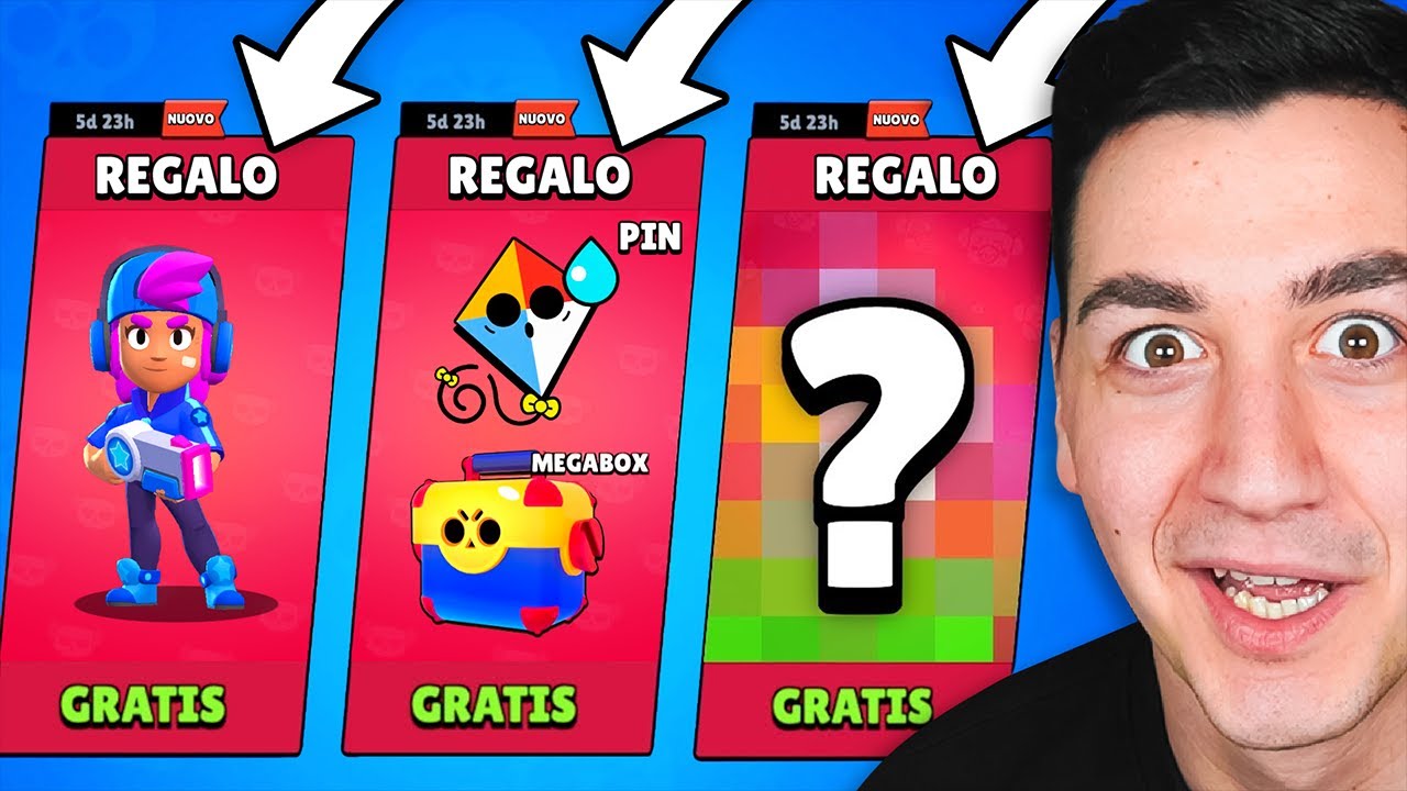 RICEVO 10 REGALI GRATIS SU BRAWL STARS!
