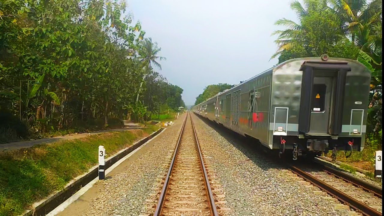 BACKRIDE BY TRAIN | Stasiun Wates sampai Stasiun Kutoarjo