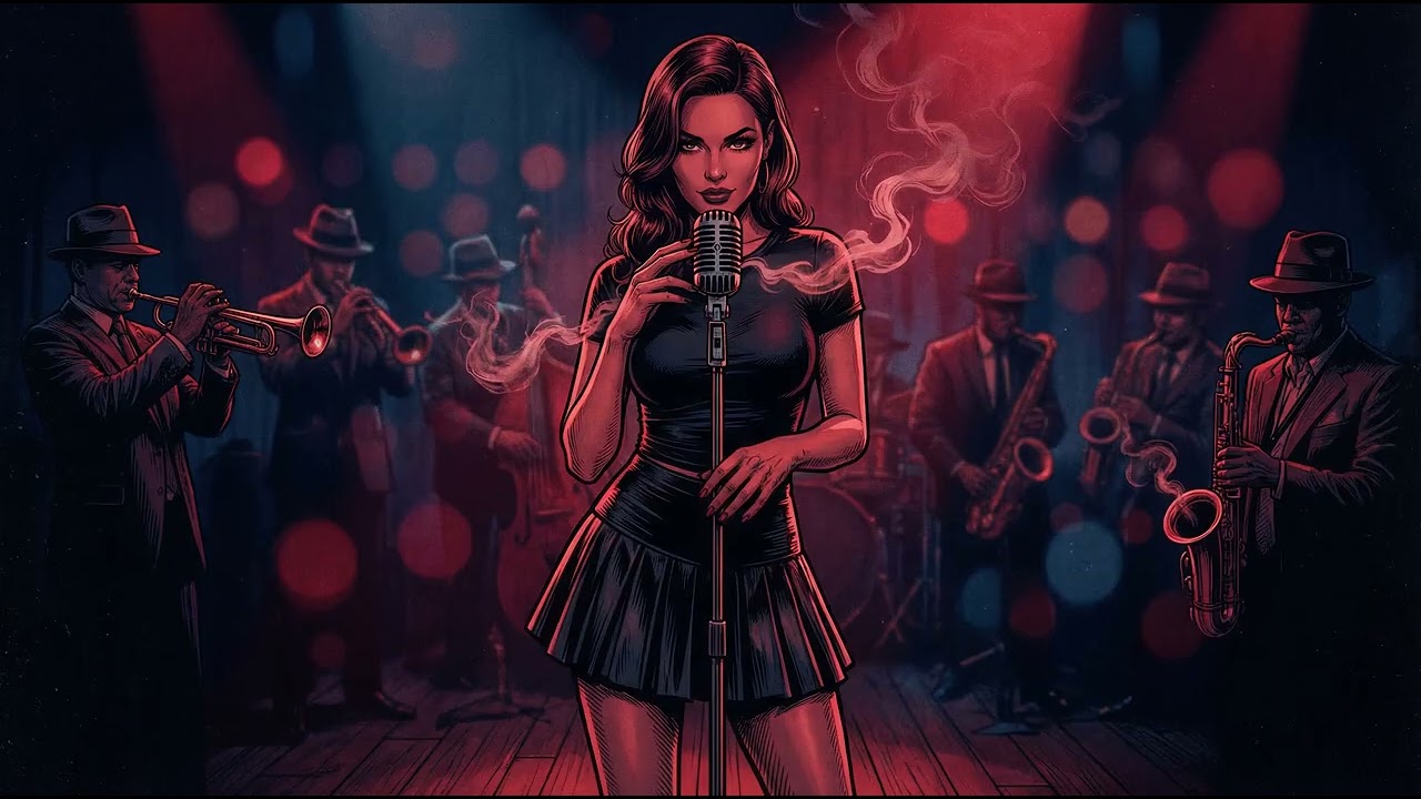 Cozy Jazz Bar Ambience 🍷 Relaxing Vintage Jazz Playlist