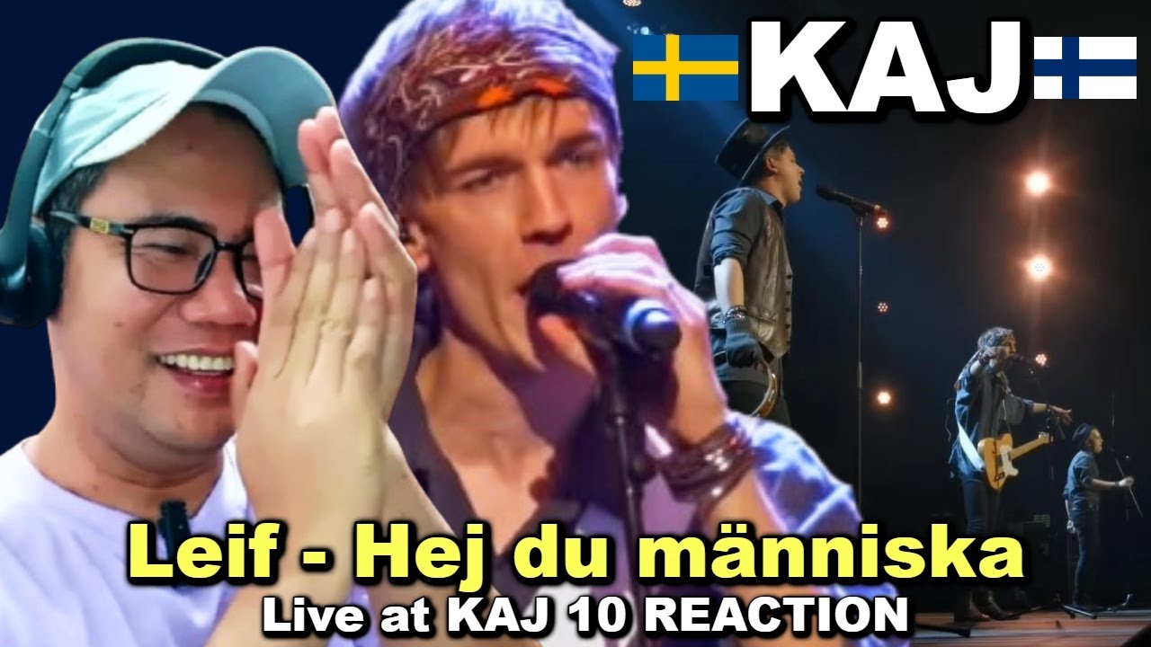 KAJ - Leif - Hej du människa - Live at KAJ 10 REACTION