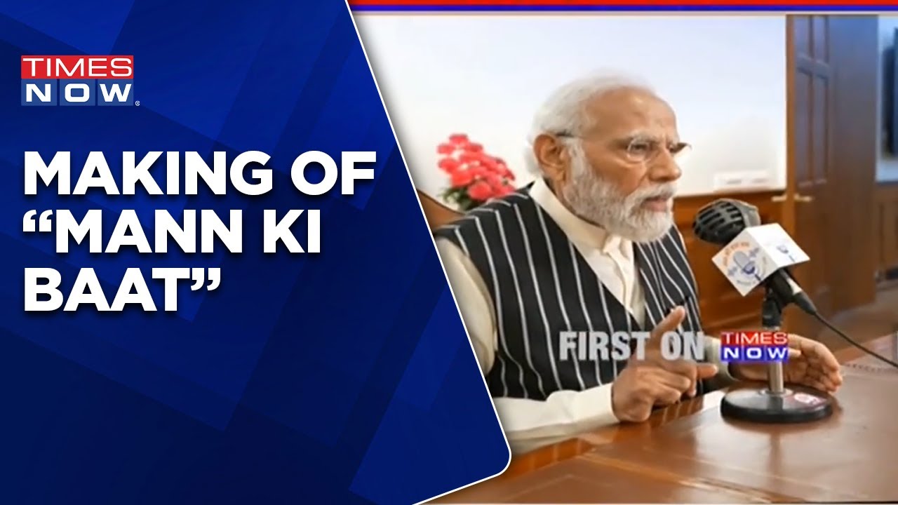 100th Episode Of Modi's Monthly Radio Programme 'Mann Ki Baat' Will Be Broadcast Live For First Time