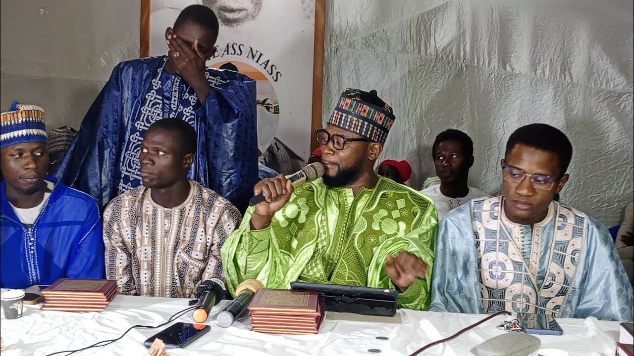 Serigne Omar Niasse instant zikar khawsoul bariyati à Léona Niasséne kaffrine