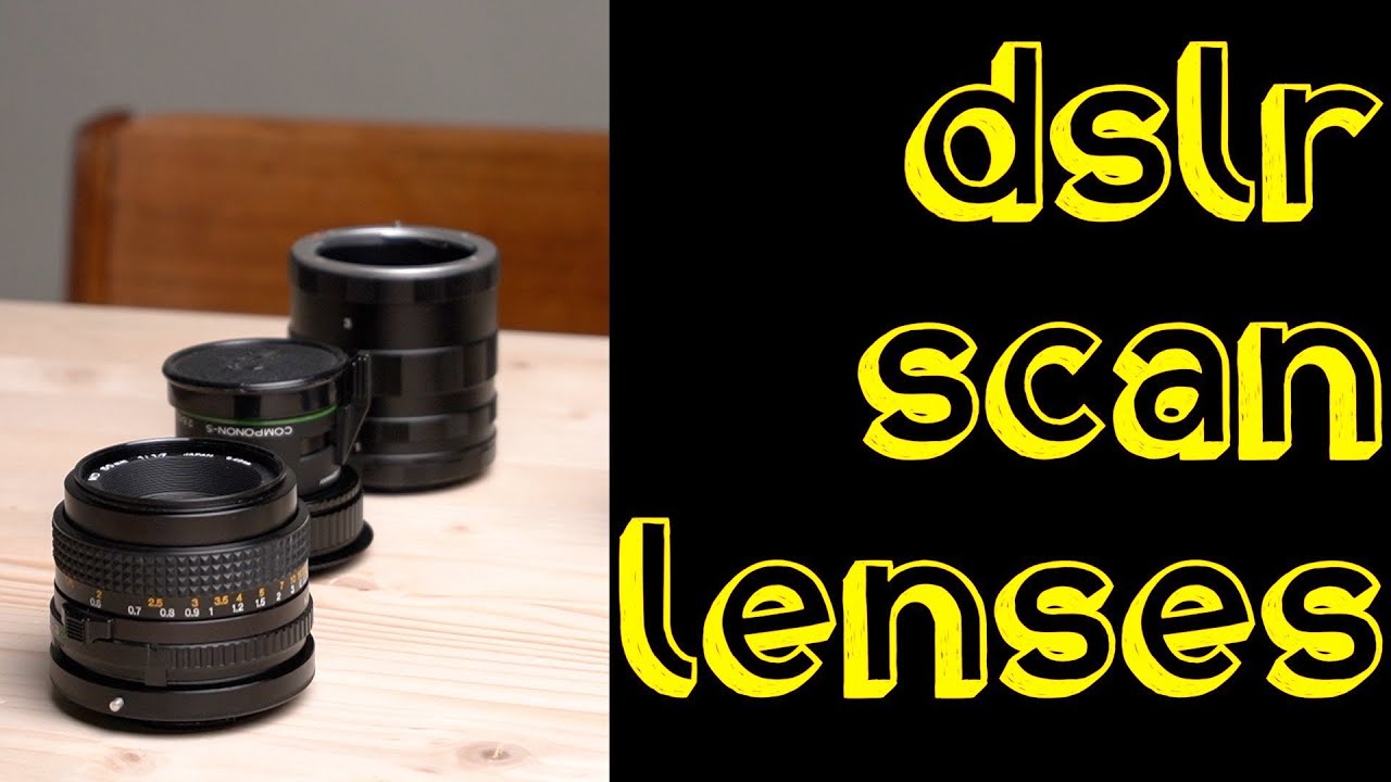 DSLR Scanning Lenses