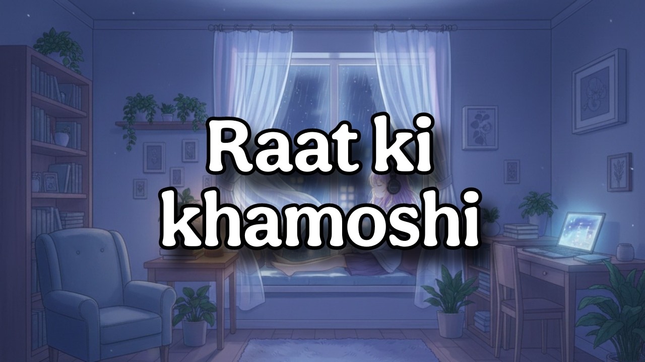 Raat Ki Khamoshi 🌙 | Peaceful Lofi Beat for Relax, Study & Sleep