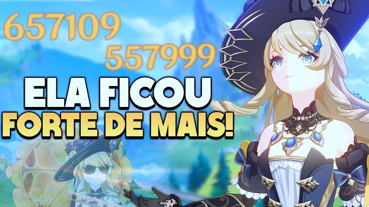 NÃO É a MESMA NAVIA!! O Buff Mudou TUDO! | Build 5.6 Genshin Impact