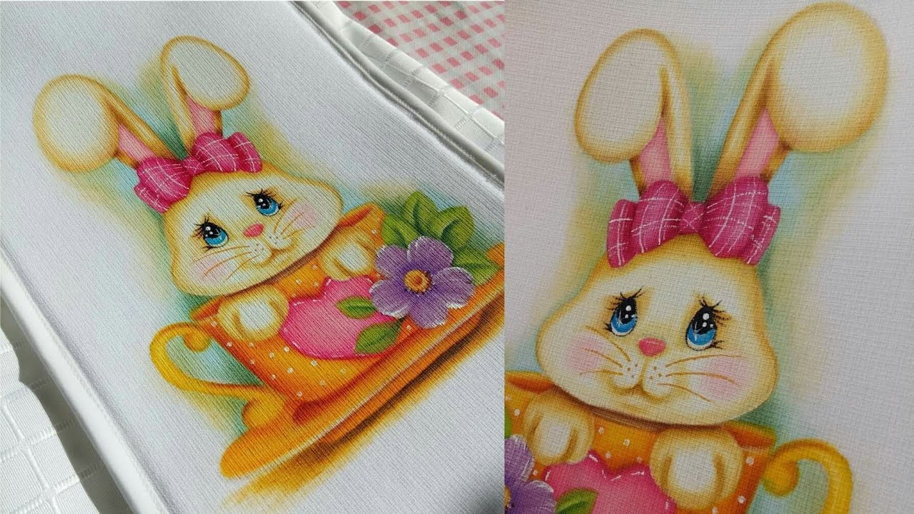 Como Pintar Un Conejito