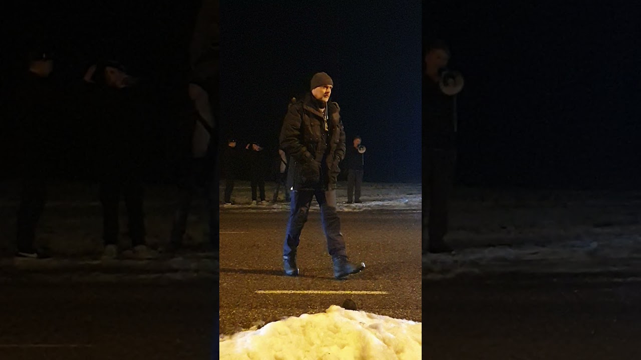 Rasmus paludan misslyckad demonstration, Salem/ Rönninge.