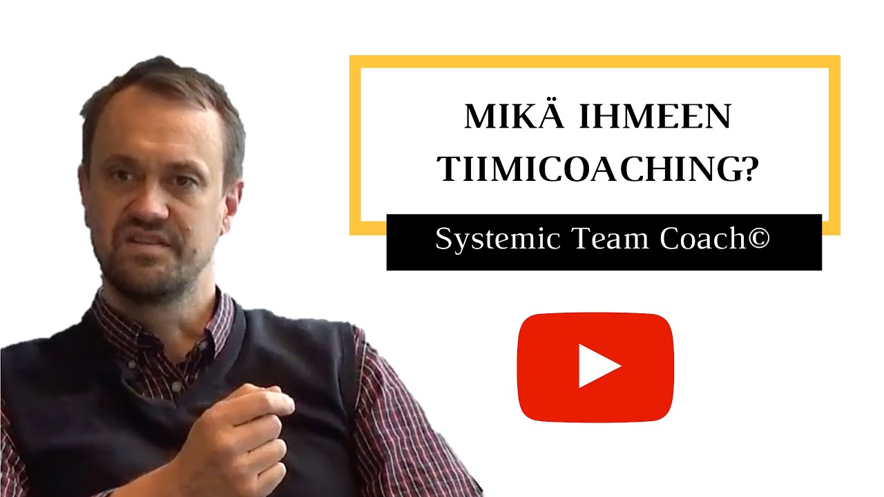 VLOGI: MIK&Auml; IHMEEN TIIMICOACHING?