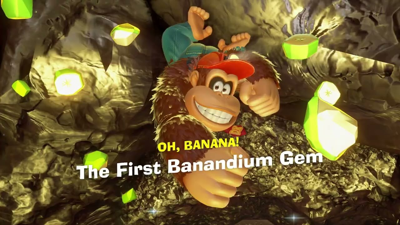 Donkey Kong Bananaza First Playthrough Part 1 [Switch]