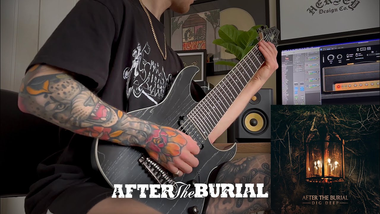 AFTER THE BURIAL - MIRE GUITAR COVER