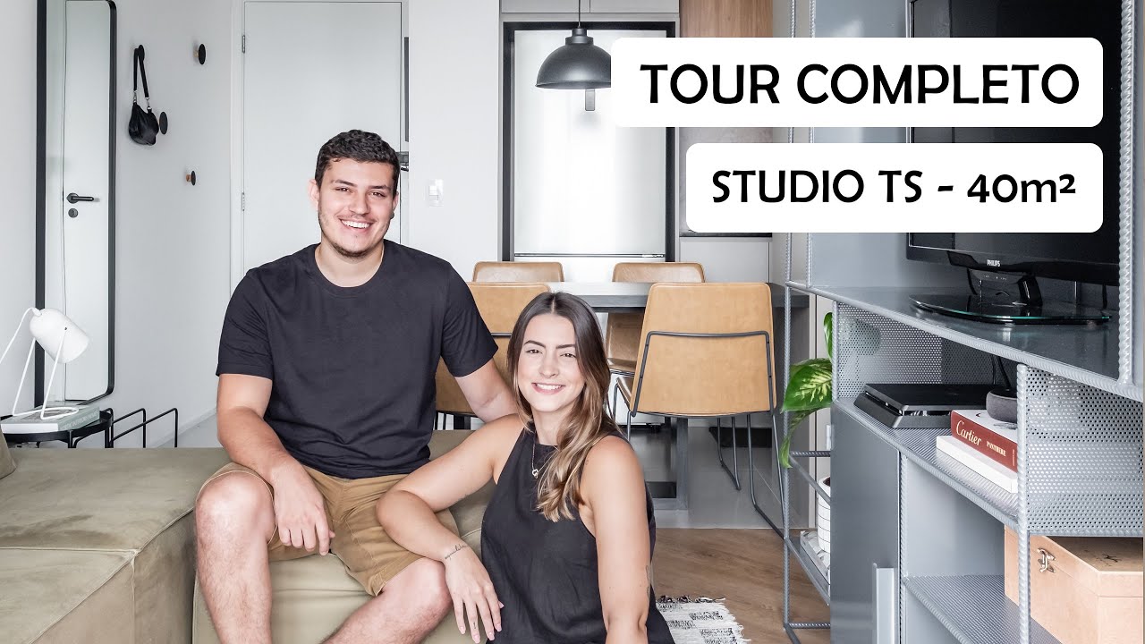 TOUR STUDIO 40m² COM MUITO ARMÁRIO