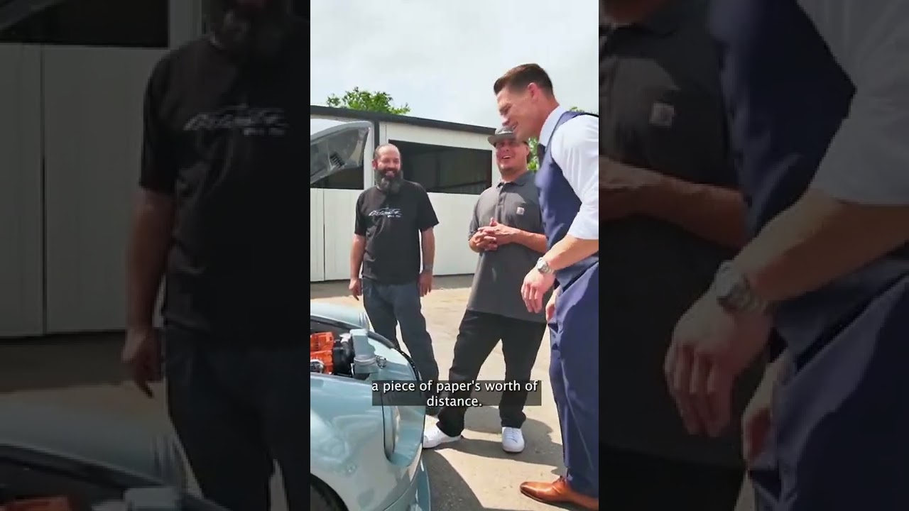 John Cena&rsquo;s Engine Swapped MG | Texas Metal #shorts