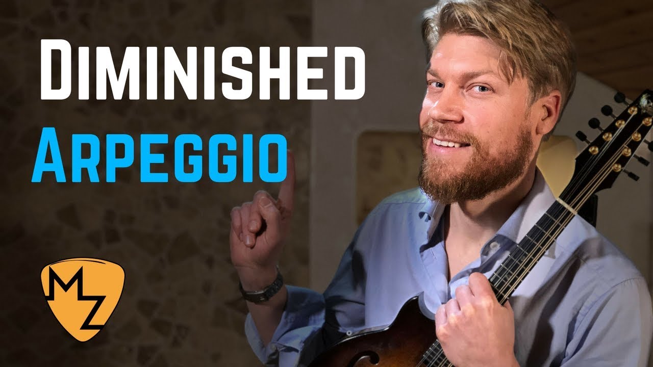 Mandolin Lesson Diminished Arpeggio - Lick and Technique