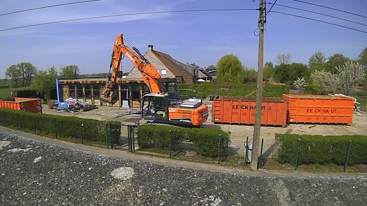 Slopen van het kleutergebouw april 2020