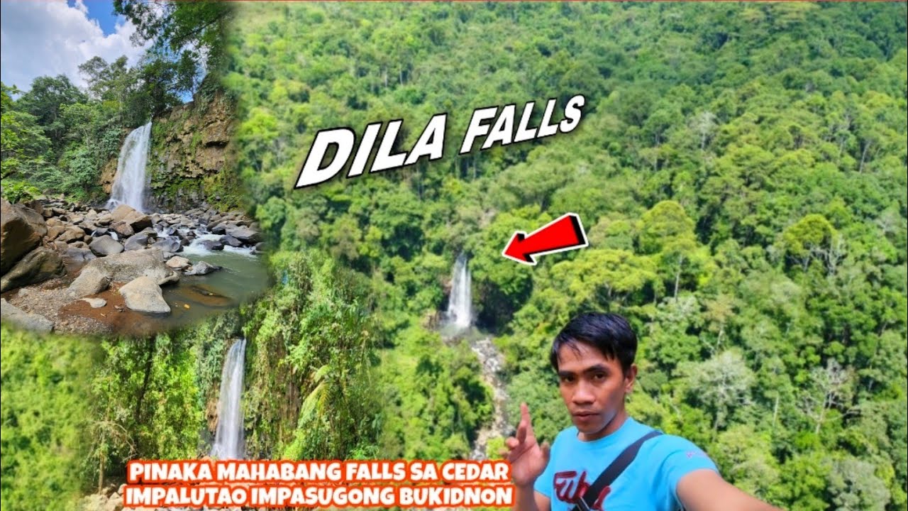 AMAZING DILA FALLS IN CEDAR NATURE PARK IMPALUTAO IMPASUGONG BUKIDNON
