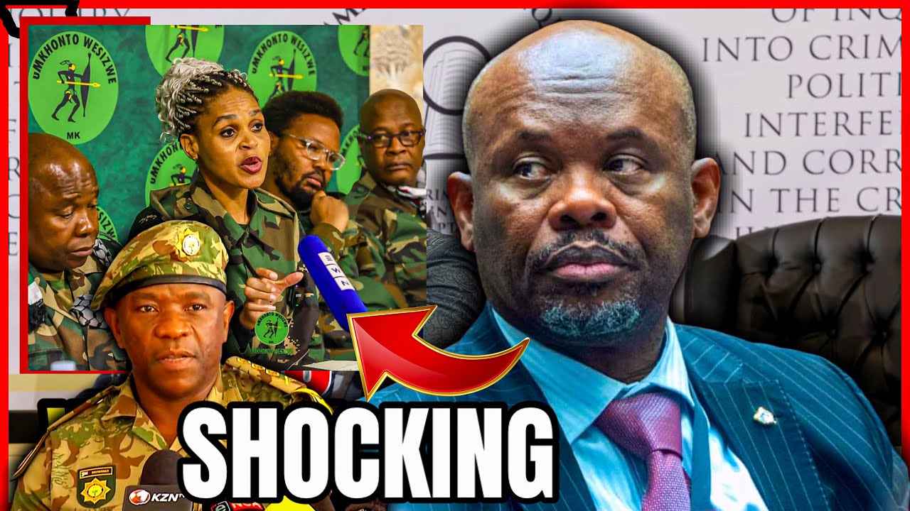 Gen. Sibiya Just Drops Bombshell Accusing MKP & Gen. Mkhwanazi They’re Working Together!