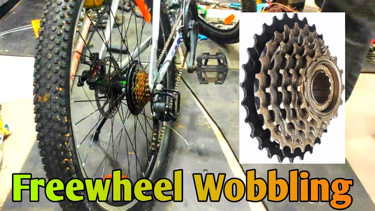 Freewheel Wobbling problem Solve #youtube #trending #automobile