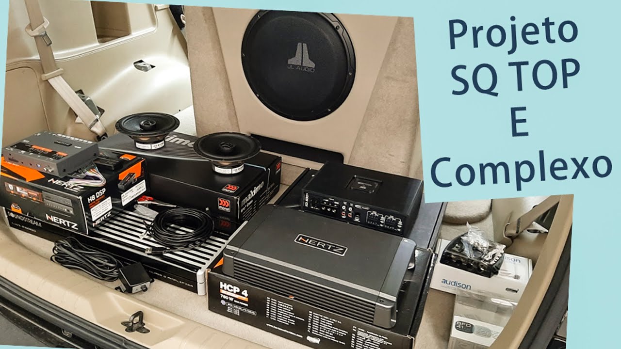 SW4 c/ Sub JL, Tratam Seladin, Morel, Hertz, DB Drive, ARC Audio, Optima by Razor