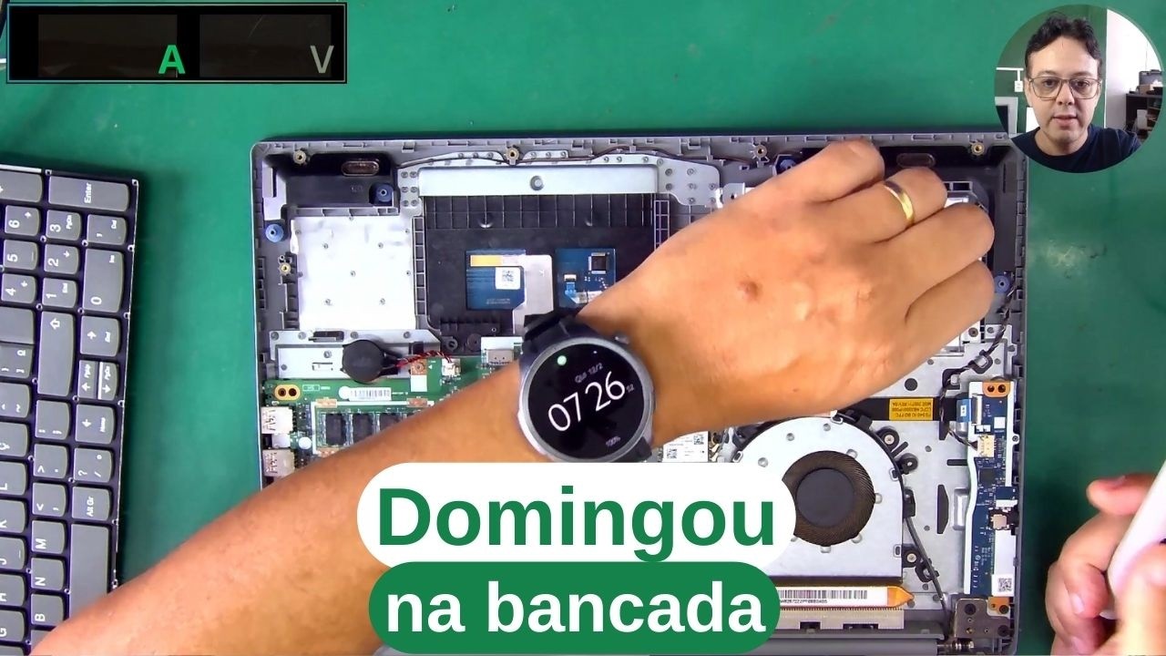 DOMINGO SEM CORTES - Notebook Lenovo Ideapad S145 15API não liga -  Parte 2