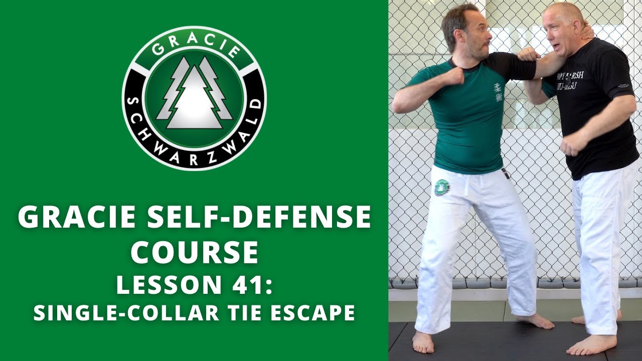 BJJ Self-Defense Course | Lesson 41: Single-Collar Tie Escape