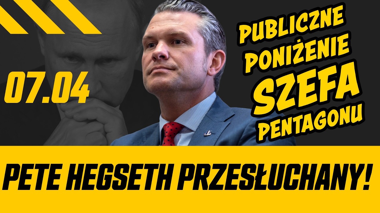 Wszystko się nagrało! Pete Hegseth gruzowany publicznie.