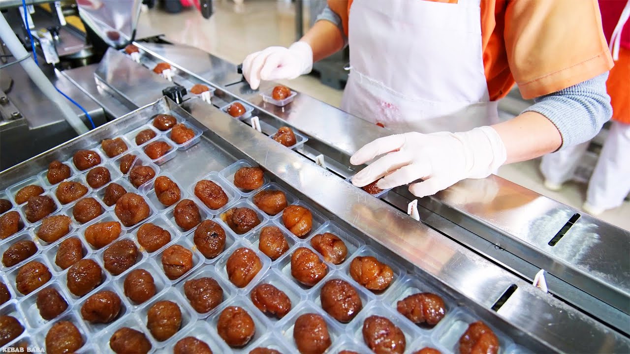 процесс изготовления засахаренных каштанов ( Marron Glacé ) | Турецкие засахаренные каштаны