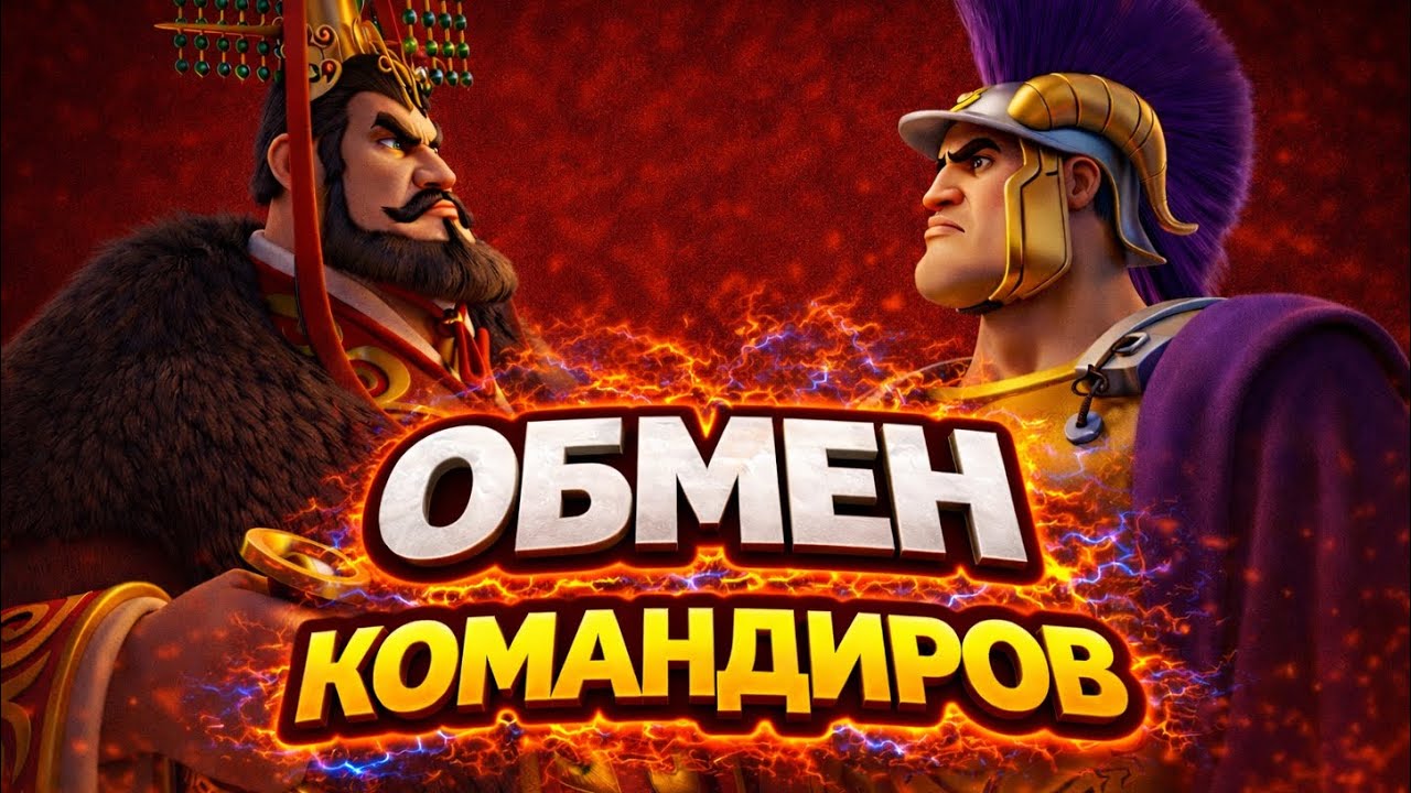 Обмен командиров | Rise of Kingdoms 