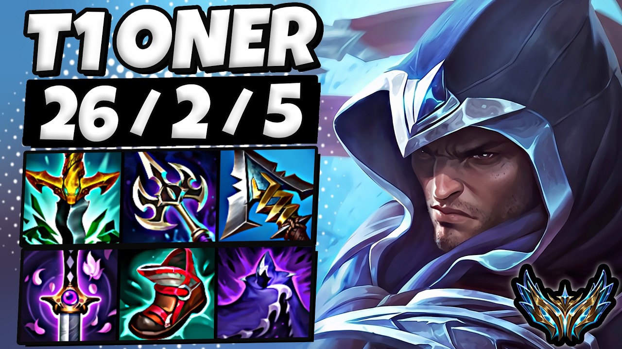 T1 Oner Talon vs Naafiri [ Jungle ] Korea Challenger 2271 LP | Patch 26.8
