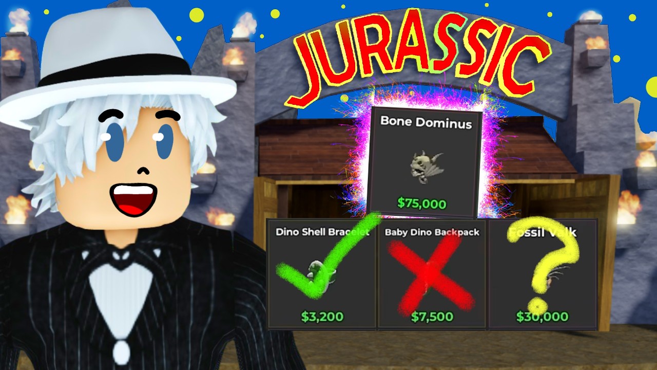 Completing For All Jurassic Limited Items/Accessories In Roblox Storage Hunters? W/ Viewers (Part 6)