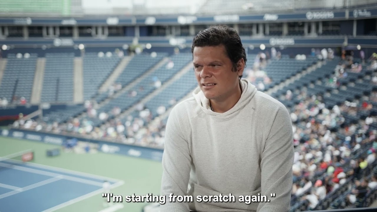 Milos Raonic back in Toronto 🥰