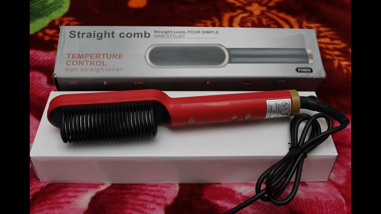 #hair #straightener #comb #unboxing #completereview #beautyparlour #beautytips #hairstyles