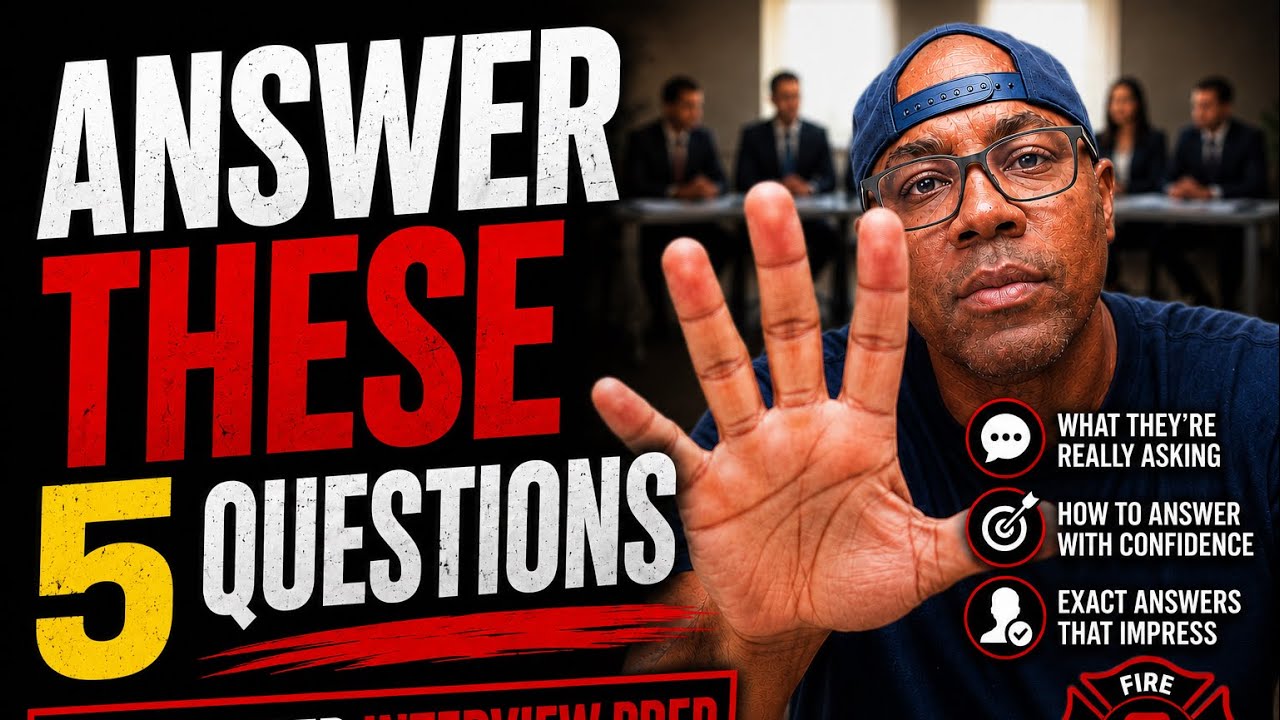 Firefighter Interview: 5 Questions You MUST Be Ready For
