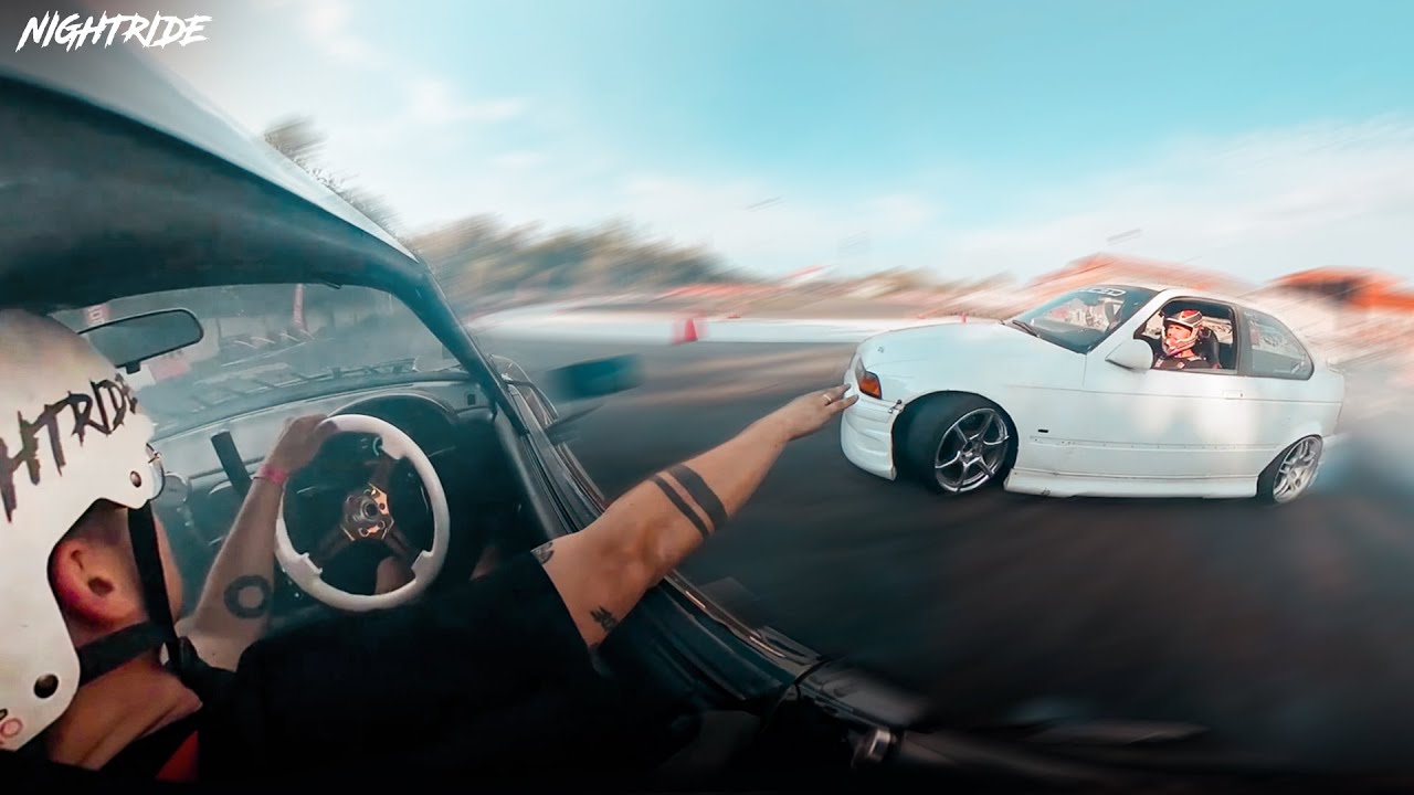 V8 Miata 1UZ Drift with friends | POV Drifting