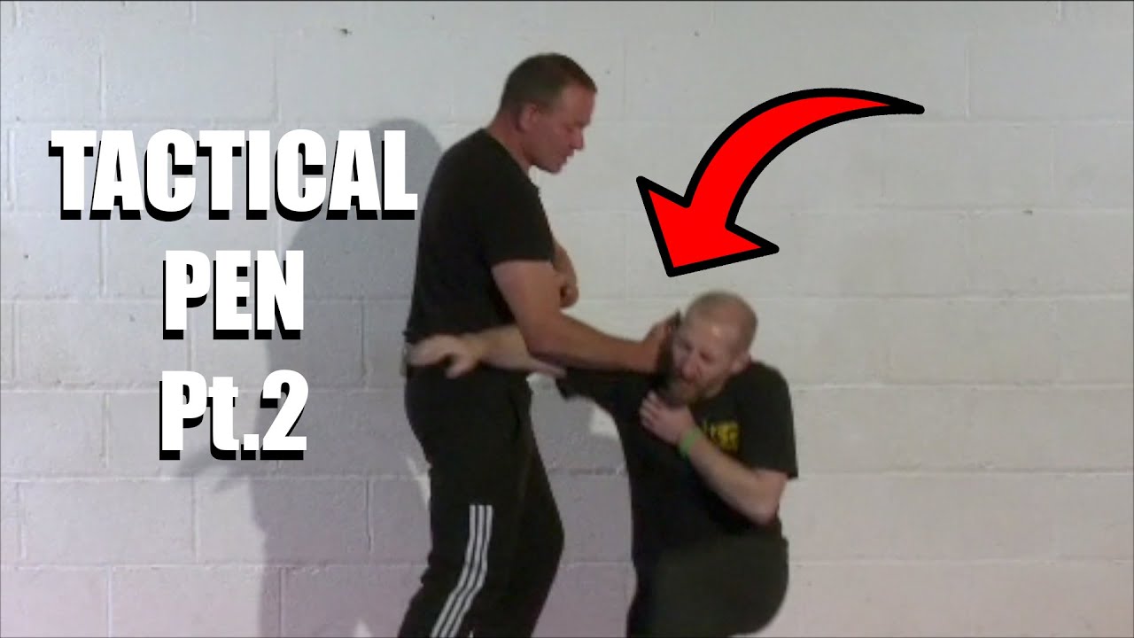DROP AN ATTACKER WITH THE TACTICAL PEN Pt.2 | Sifu Steven Burton
