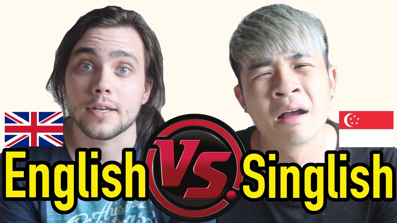 The difference between English VS Singlish