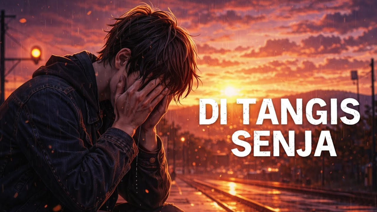 Di tangis senja ( Lagu tentang kenangan yang sulit di lupakan)