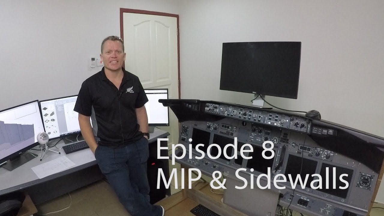 737 Sim Build - Building the 737 Sidewalls #8