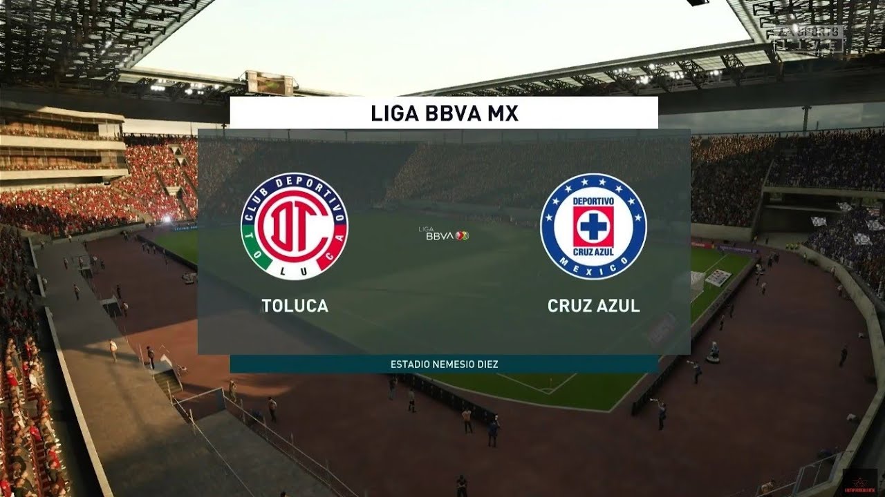 TOLUCA VS CRUZ AZUL/ FIFA 20 PARTIDO SIMULADO/ (CPU VS CPU)