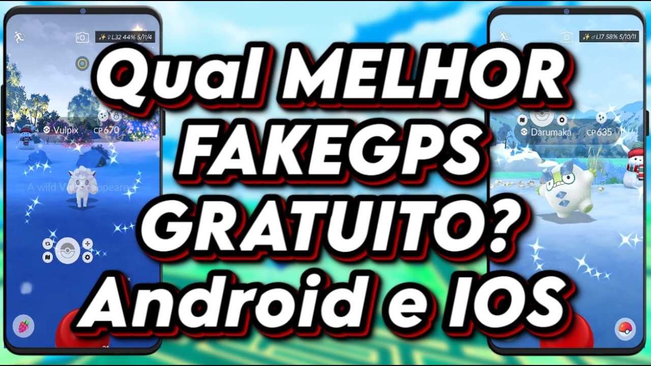 MELHOR FAKEGPS GRATUITO Com JOYSTICK Para POKEMON GO SEM BAN ? ANDROID e IOS SEM Ou COM ROOT 2026