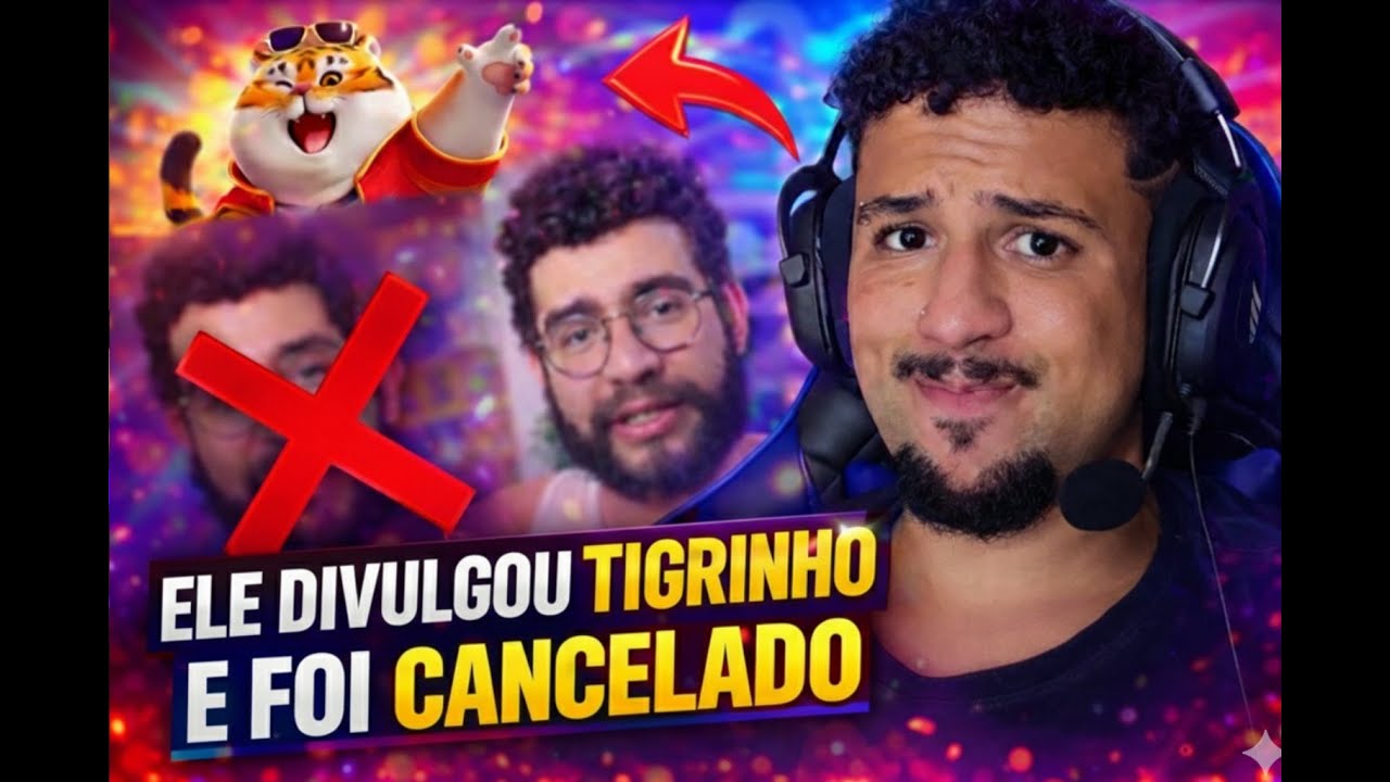 RAMON VITOR DIVULGOU JOGO DO TIGRINHO E FOI CANCELADO