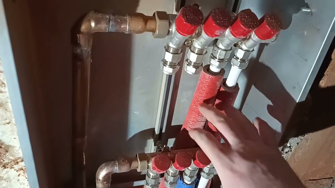 Instalație de apă pentru baie cu țeavă multistrat PEX-AL