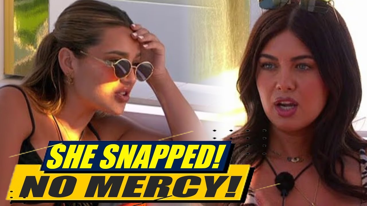 elle Hassan SNAPS at Lucinda Strafford in Explosive Love Island Clash