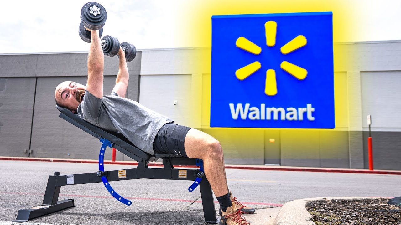 Я построил полноценный бюджетный домашний тренажерный зал из Walmart!