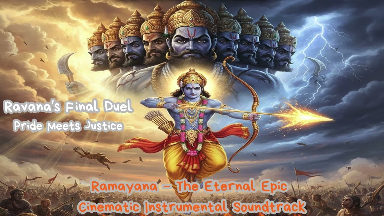 Ravana’s Final Duel – Pride Meets Justice | Ram vs Ravana | Ramayana Instrumental