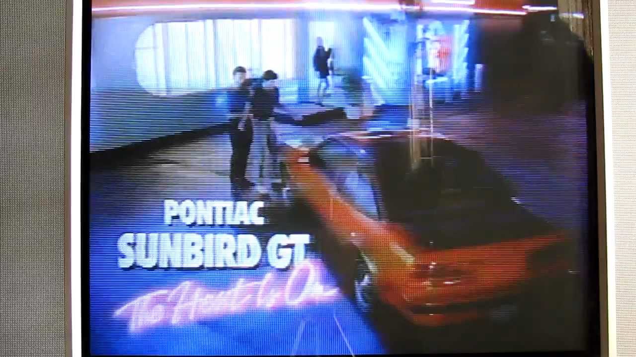 1989 Pontiac Sunbird GT commercial