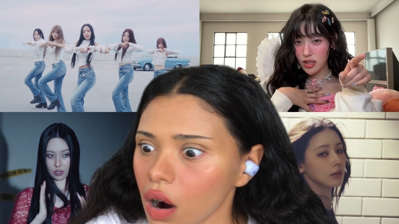 RESCENE 'Heart Drop' / Choerry 'Pressure' / SUNMI 'CYNICAL' / MIYEON 'Say My Name' MV | РЕАКЦИЯ!