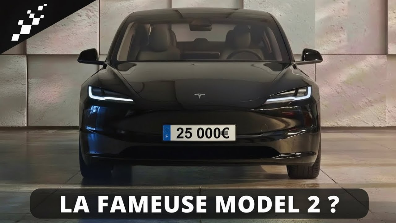 Tesla lance une Model 3 à 25 000 €... mais avec 200 km d'autonomie en moins
