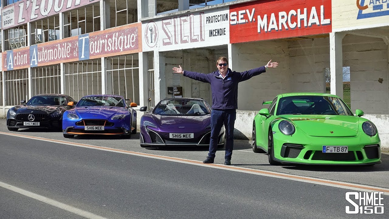 QUAD TEST DRIVE: 911 GT3, 675LT, AMG GT R, Vantage GT8